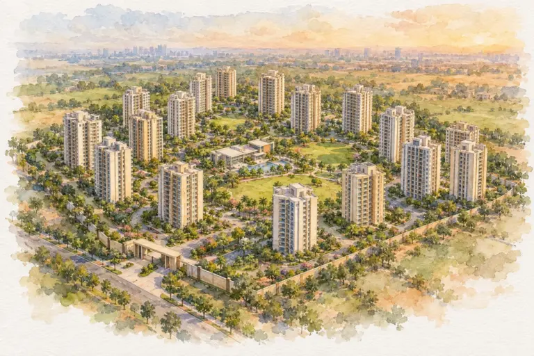 Illustration of M3M Golf Estate