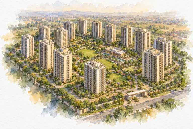 Illustration of M3M Woodshire