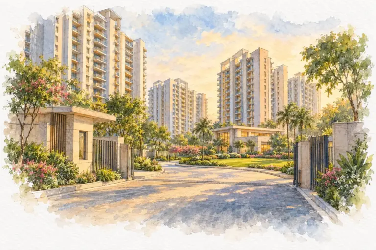 Illustration of Mahagun Mansion