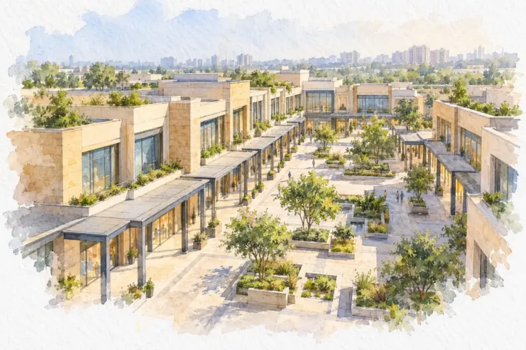 Illustration of Mahagun Marina Wwalk