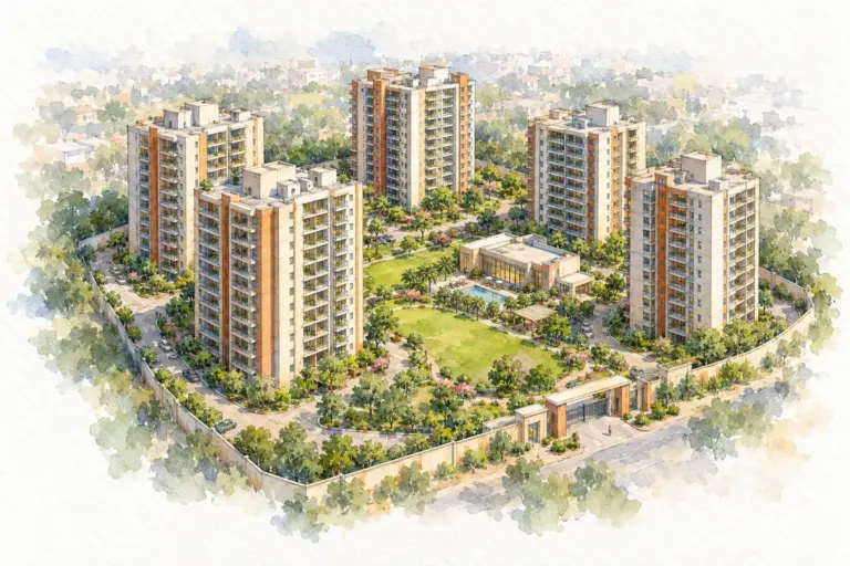 Illustration of Maharishi Dayanand CGHS