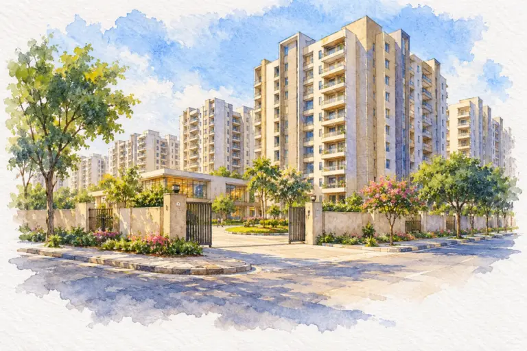 Illustration of Mansha Oasis