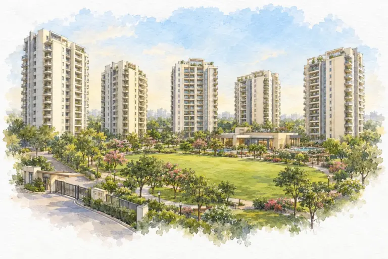 Illustration of Mass Apartments