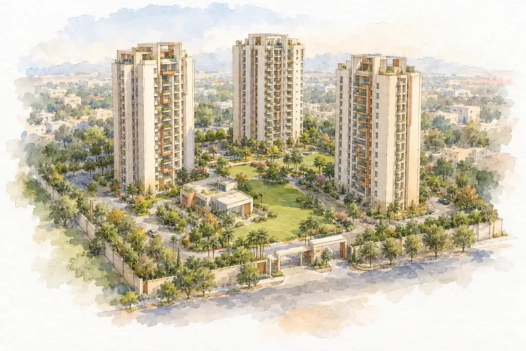Illustration of Maxheights Aravali One