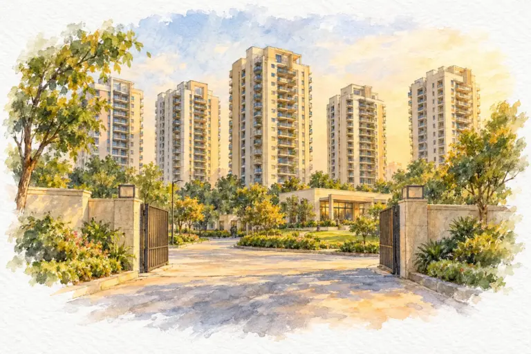 Illustration of Mayank Apartments