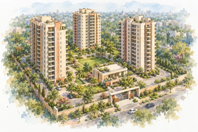 Illustration of Meru East Avenue