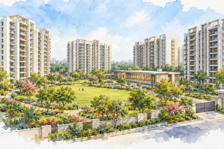 Illustration of Metro City Sonipat