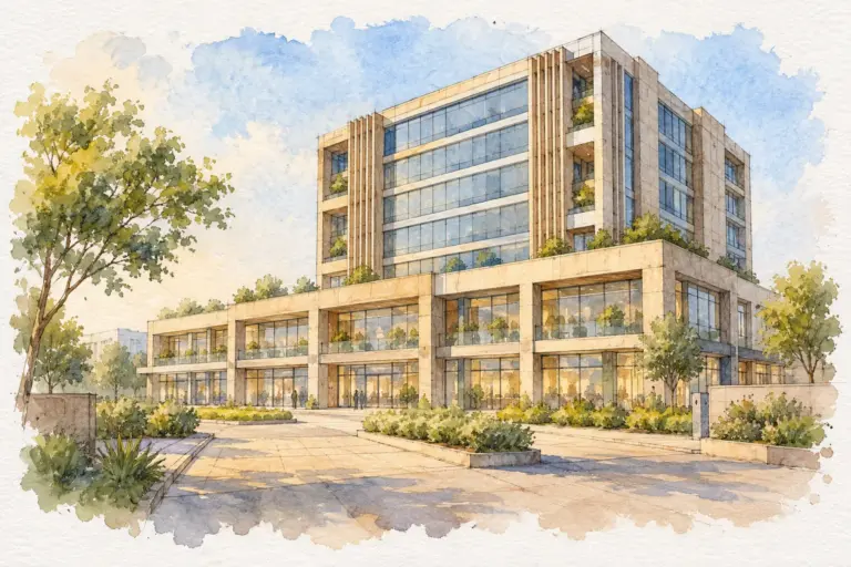 Illustration of Migsun Nehru Place