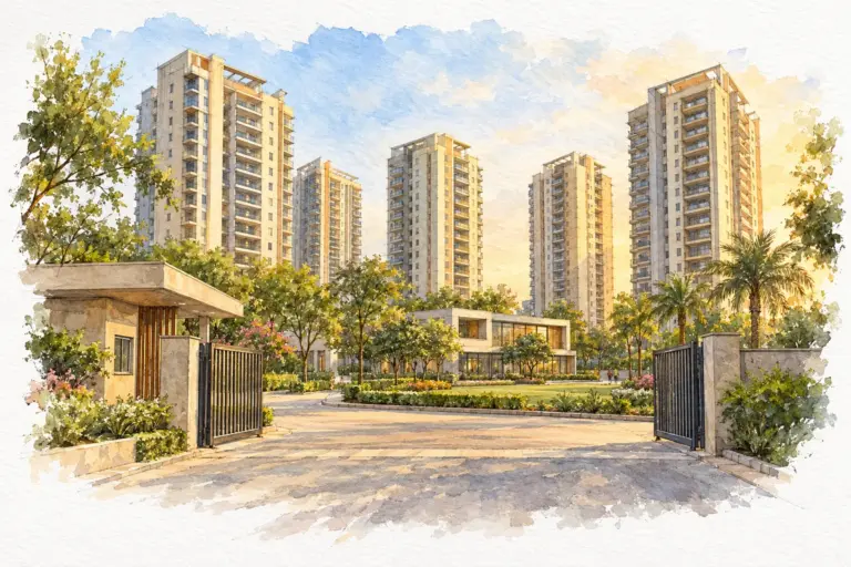 Illustration of Mithila Apartment