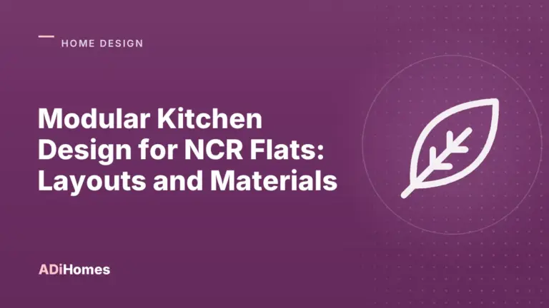modular kitchen design for ncr flats layouts and materials cover 1