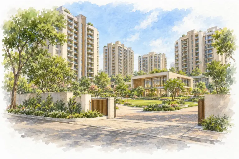 Illustration of MRG The Skyline