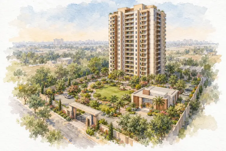 Illustration of MSA Golf Gardenia