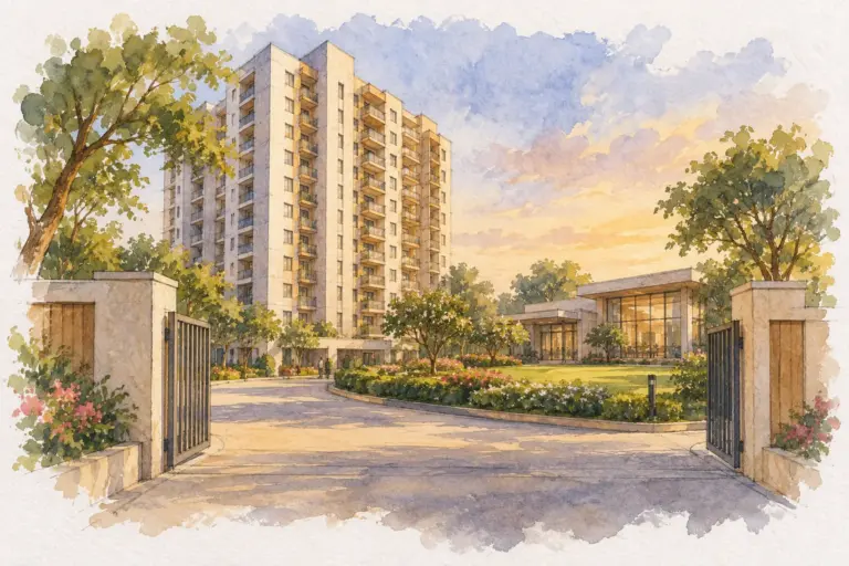 Illustration of Nandini Metro Suites Bliss
