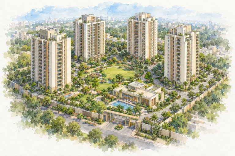 Illustration of Natraj Apartment