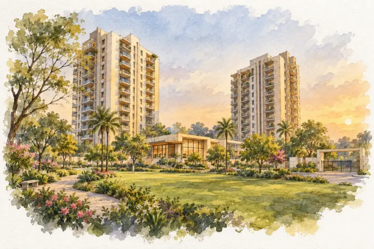 Illustration of Nayantara Apartment