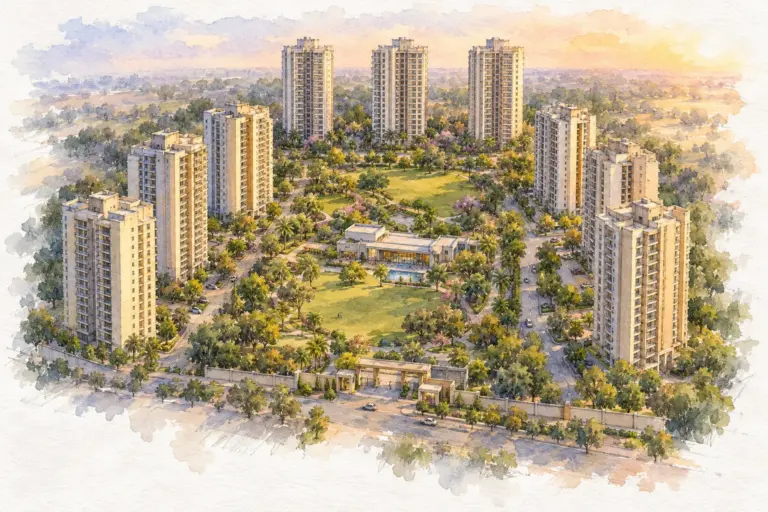Illustration of NBCC Heights