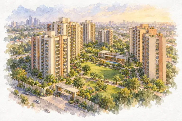 Illustration of Neelkanth Enclave Gurgaon