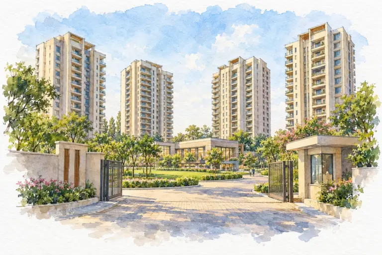 Illustration of New Jai Bharat Apartment