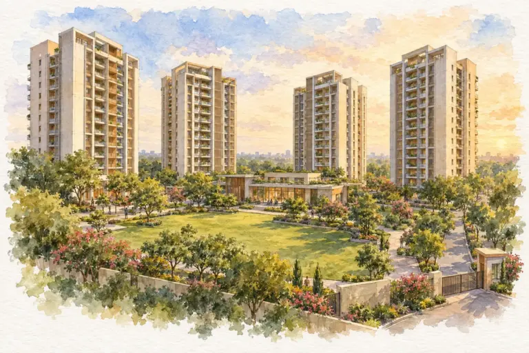 Illustration of New Rajput Apartment