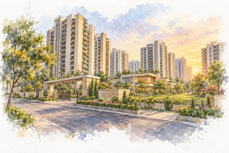 Illustration of Nimbus The Palm Village
