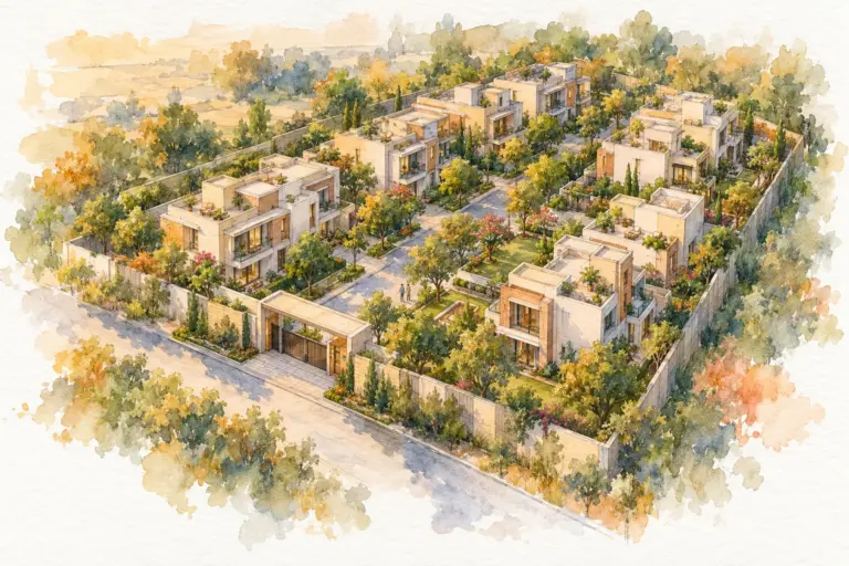 Illustration of Nirvana Homes
