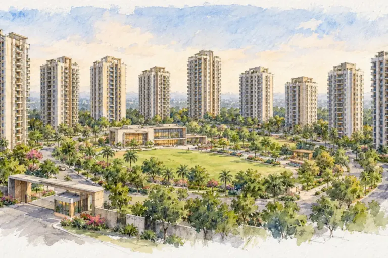 Illustration of Oakwood at The Prestige City Indirapuram
