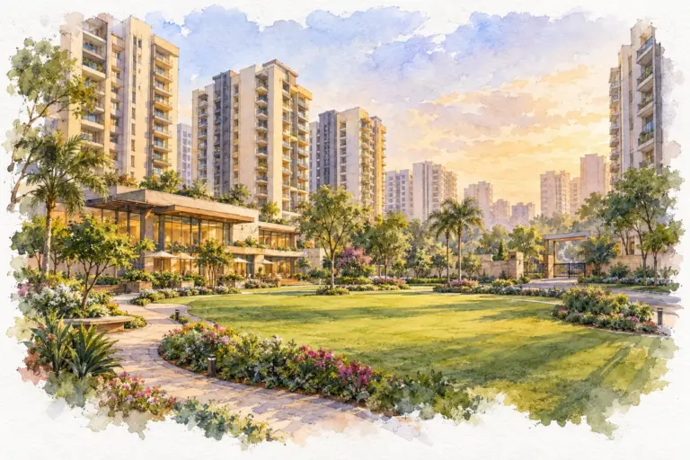 Illustration of Oberoi Three Sixty North