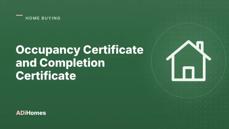 occupancy certificate completion certificate explained cover 1