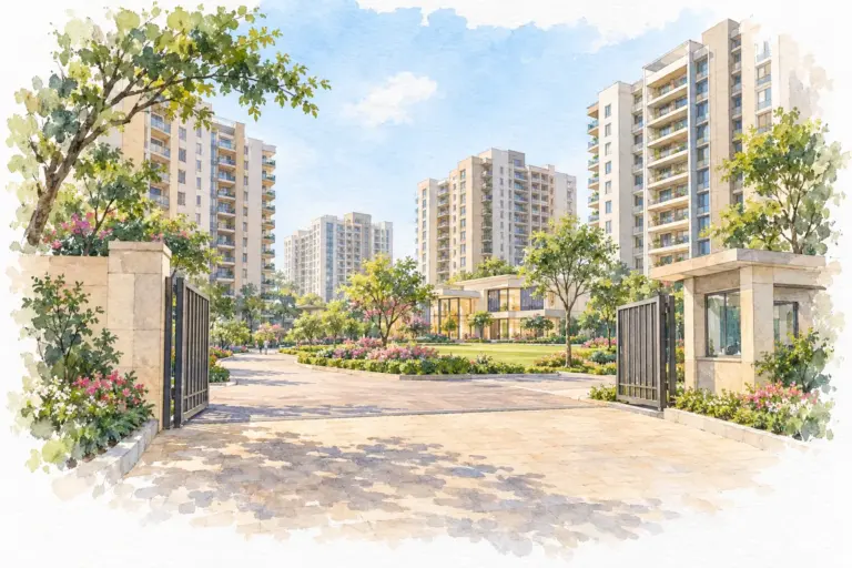Illustration of Ocean Seven Expressway Towers