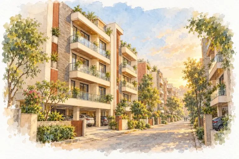 Illustration of Omaxe Executive Floors South Avenue