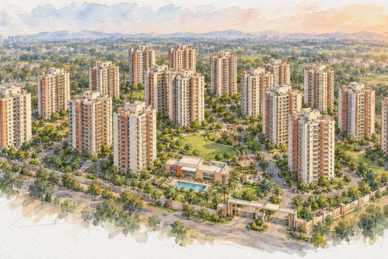 Illustration of Omaxe Heights