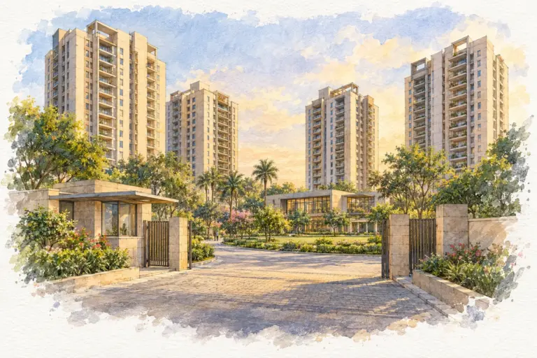 Illustration of Omaxe Hills II