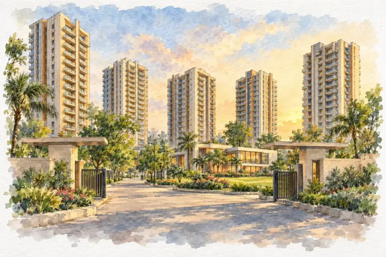 Illustration of Omaxe Hills