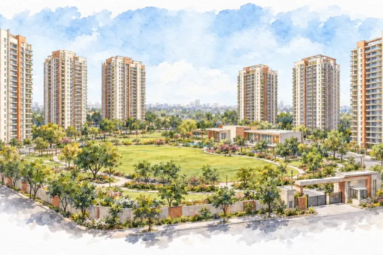 Illustration of Omaxe Spa Village