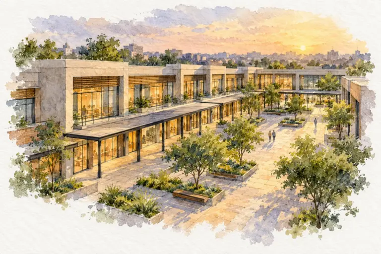 Illustration of Omaxe World Mall