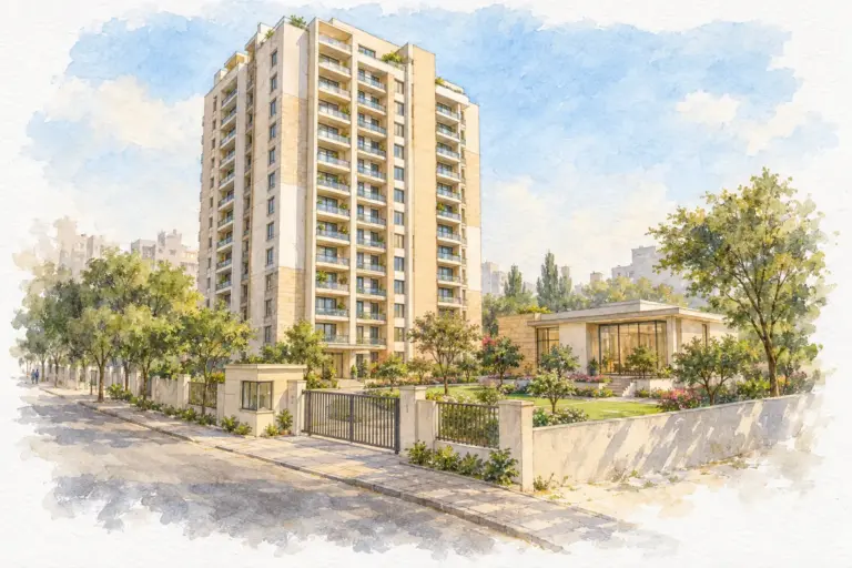 Illustration of Ompee Tower