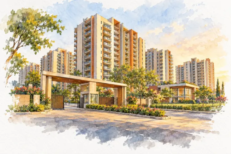 Illustration of One Prastha The Elite Residences
