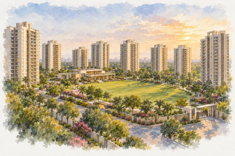 Illustration of Orchid Gardens