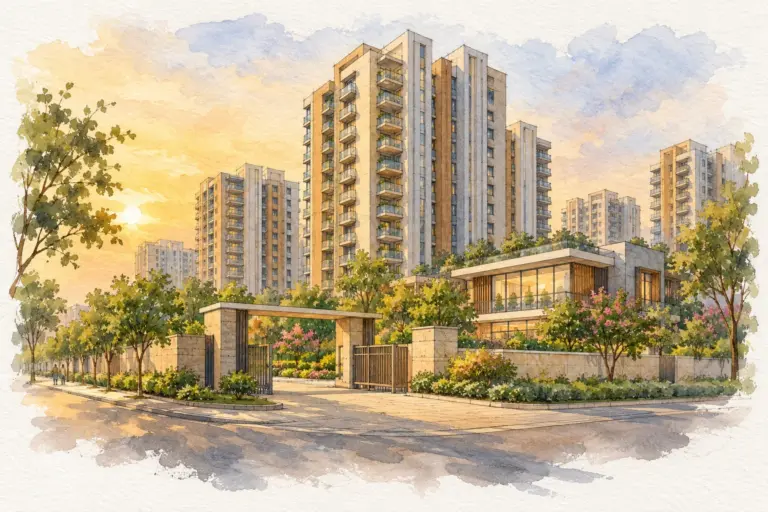 Illustration of Orris Spring Homes
