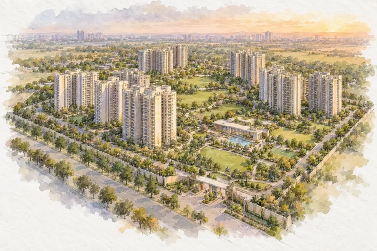 Illustration of Orris Woodview Residencies
