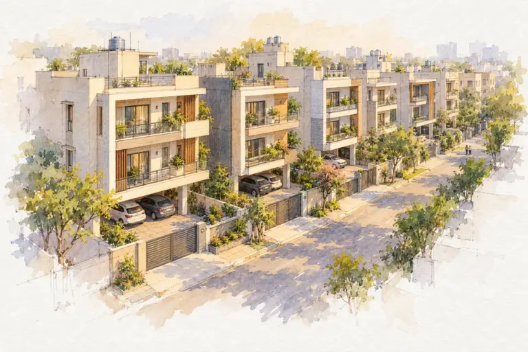 Illustration of Palm Floors Pataudi