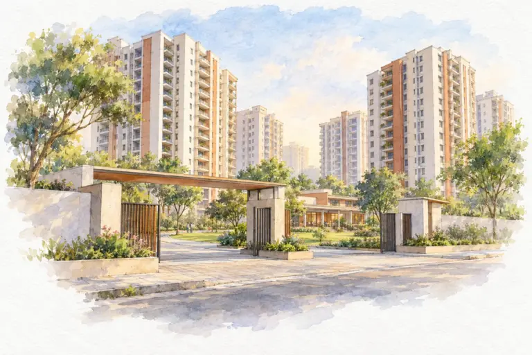 Illustration of Pardesi Vaikunth