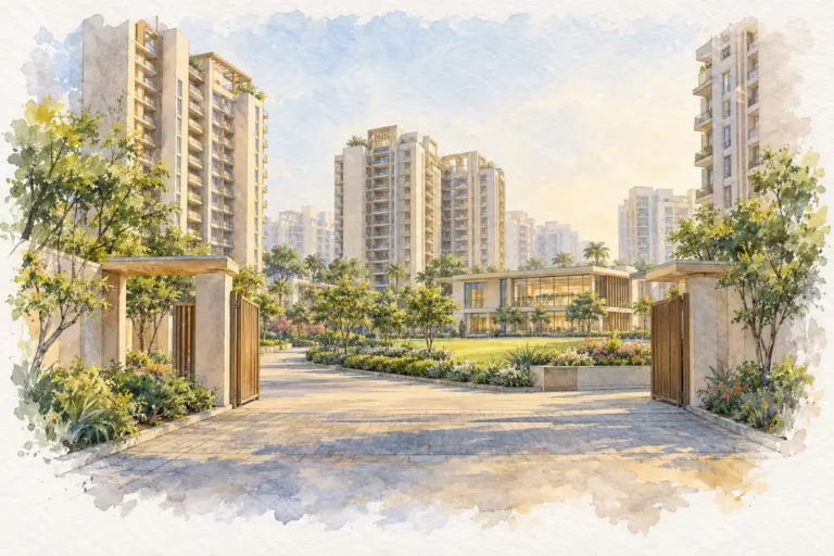Illustration of Pareena Hanu Residency