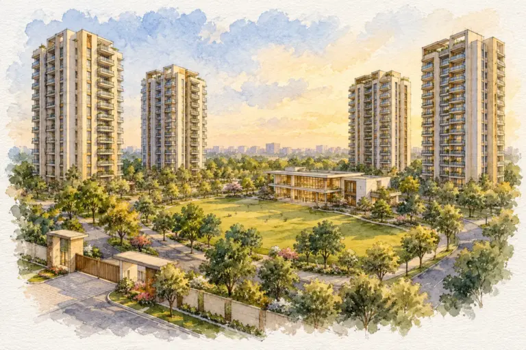Illustration of Park Royal Apartments