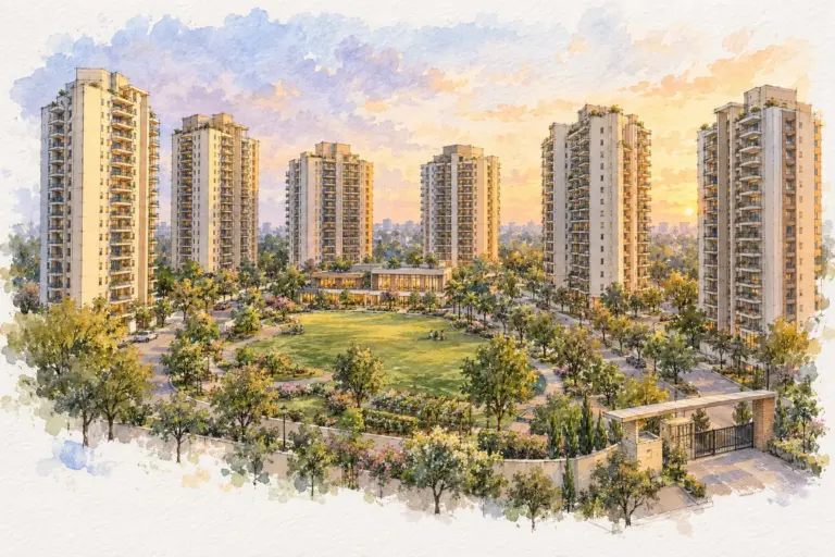 Illustration of Park View Apartments Gurgaon