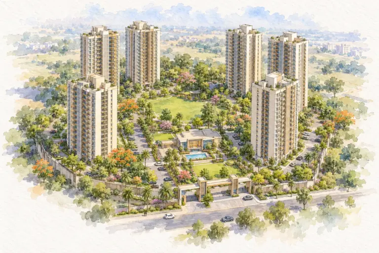 Illustration of Parsvnath Palacia