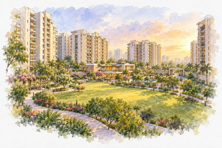 Illustration of Parsvnath Prestige