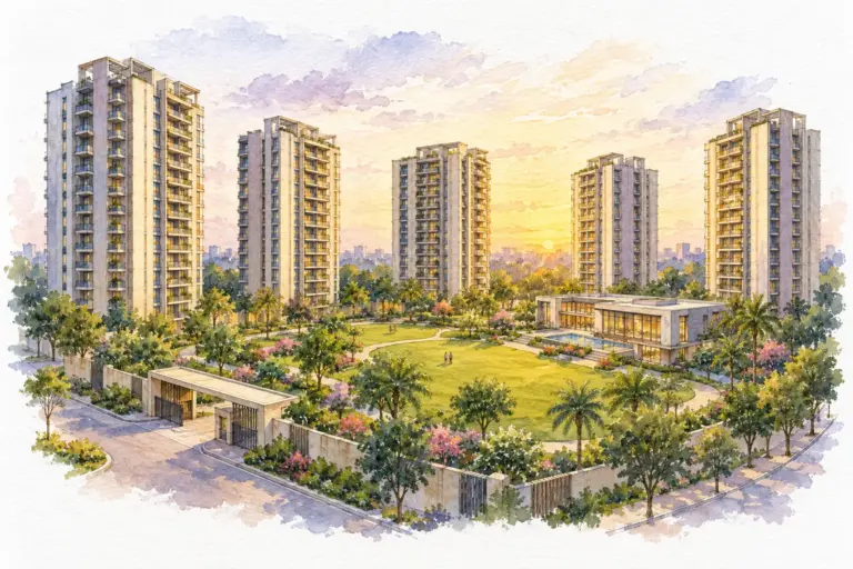 Illustration of Parwana Apartments