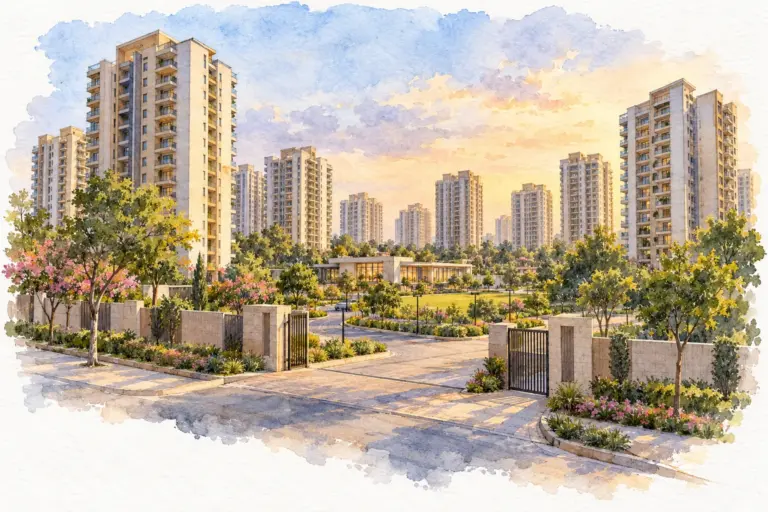 Illustration of Piyush Heights
