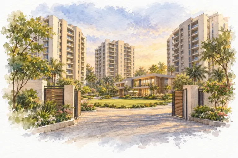 Illustration of Pratham Meghdoot Apartment